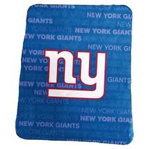 New York Giants Blanket 50x60 Fleece Classic - $61.99