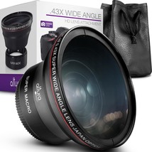 58MM 0.43x Altura Photo Professional HD Wide Angle Lens (w/Macro Portion) for Ca - £58.76 GBP