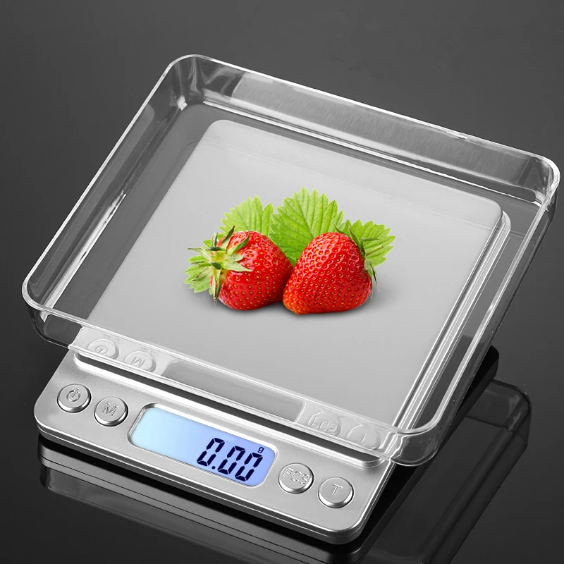  kitchen scale 500g 0 01g stainless steel precision jewelry weighing balance electronic thumb200