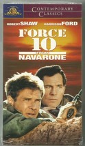 Force 10 From Navarone (VHS, 2000) ROBERT SHAW, HARRISON FORD - £7.46 GBP