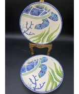 LOT 2 Sea Turtle Dessert Plates By Lori Siebert 7 1/2” READ - $423.28 MXN