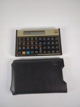 HP 12C Vintage Gold Tone Financial Calculator Hewlett Packard Tested - $19.99