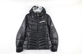 Spyder Womens M Spell Out Timeless Down Insulated Winter Hooded Puffer J... - $128.65