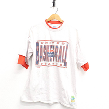 Vintage USA Basketball T Shirt Large - £52.46 GBP