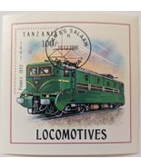 Tanzania 19991 Locomotives Block Post Stamp - $1.00