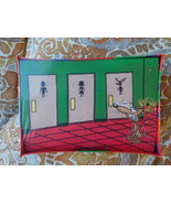 NOS JOLLY JINGLES REINDEER BATHROOM BOXED CHRISTMAS CARDS 20/ 21 envelopes - €6,96 EUR