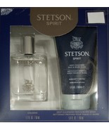 Stetson Spirit Men&#39;s Cologne, Face &amp; Beard Wash Gift Set  1.7fl Oz And 5... - £26.37 GBP