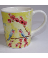 Cracker Barrel Tea Cup Happiness Blooms From Within Heavy Ceramic Coffee... - $201.86 MXN
