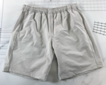 Myles Shorts Mens Extra Large Grey Above Knee Pockets Elastic Waist Stan... - £23.32 GBP