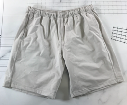 Myles Shorts Mens Extra Large Grey Above Knee Pockets Elastic Waist Stan... - $29.69