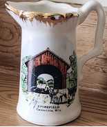 Vintage Stonefield Cassville WI Souvenir Mini Creamer Toothpick Holder 3... - $173.44 MXN