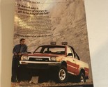 Toyota 4x4 Deluxe V6 1990 Vintage Print Ad Advertisement pa11 - £5.44 GBP