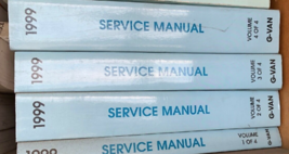 1999 Chevrolet Express Gmc Savana Shop Repair Workshop Service Manual Set Oem - £70.72 GBP