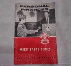 Boy Scouts Merit Badge Series Personal Finances Booklet 1963 3296 - $6.95