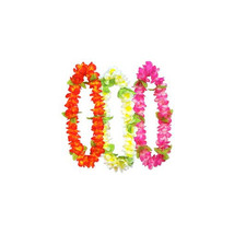 Beistle 36 in. Sunset Floral Leis, Assorted Color - Pack of 6 - $991.41 MXN