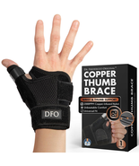 Doctor-Developed Copper Thumb Brace – Wrist &amp; Thumb Support for Arthriti... - $33.92 CAD
