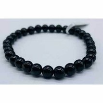 6mm Tourmaline, Black bracelet - $5.75