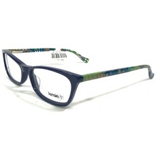 Kensie Girl Moody Nv Kinder Brille Rahmen Blau Grün Cat Eye 49-15-130 - £37.07 GBP