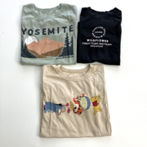 Lot of 3 Women Teen Girl Graphic Shirt Zoe Liv Yosemite H&amp;M Disney Pooh ... - £6.92 GBP