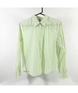 Bass Women&#39;s Pastel Green White Stripes Stretch Long Sleeves Wms Medium - €12,74 EUR