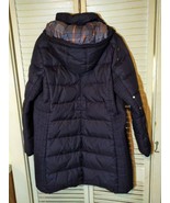 Tommy Hilfiger Womens Puffer Quilted Hooded Jacket Down Coat SZ Medium - £5,366.44 GBP