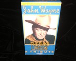 VHS John Wayne: The Duke Lives On, A Tribute 1980 John Wayne, Lonny Chapman - $7.00