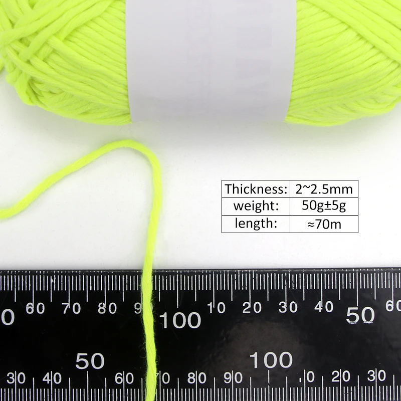 House Home 5 Pcs Phosphorescent Yarn, Fluorescent DK Yarn, Halloween Yarn, Fancy - £64.85 GBP