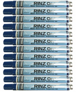 Dykem Rinz Off Washable Marker Blue - 1 Dozen - £86.23 GBP