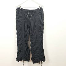 Urban Outfitters iets frans... Ruched Black Pants Size Small NEW - £21.71 GBP