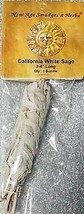 California White Sage Smudge Stick 3&quot; - £16.74 GBP