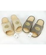 Women&#39;s Slippers, Casual Open Toes, Canvas Upper, Massage Insole, EasyUS... - $16.35 CAD