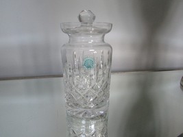 Galway Irish Crystal Honey Jar with Lid 5&quot; Tall with Label - $426.47 MXN