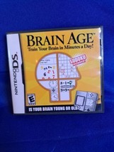 Brain Age: Train Your Brain in Minutes a Day (Nintendo DS, 2006) CIB Complete - £9.71 GBP