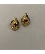 American Red Cross Blood Donor Pin 3 Gallon And 3  Gallon Lot Of 2 Pins - $8.40