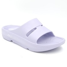 JBU Women Slide Sandals Dover Size US 8M Lilac Purple PVC - £17.25 GBP