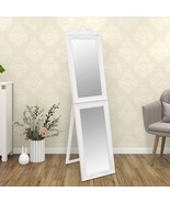  Free-standing Mirror White Glass Full-length Foldable - $334.39 CAD