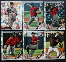 2019 Bowman Arizona Diamondbacks Paper Base Team Set 6 Baseball Cards - £2.38 GBP