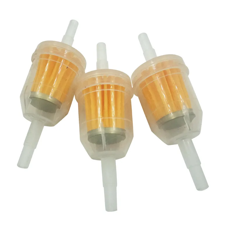 5pcs universal inline gas fuel filter 6mm 8mm 1 4 for lawn mower small engine auto thumb200