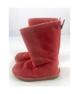 Ugg Boots Kids Size 11 Pink Classic Sheepskin Winter Boot Wild Rose Kidcore - $44.46