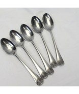 Oxford Hall Balfour Oval Soup Spoons 7-3/8"  Stainless Lot of 5 - $29.39
