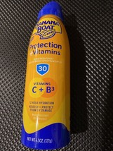 Banana Boat Protection and Vitamins Sunscreen Spray - 4.5 oz - SPF 30 - £7.46 GBP