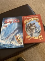 White Fang &amp; Moby Dick Illustrated Classics - £8.83 GBP