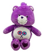 Care Bears Share Bear Play Along Plush Purple Lollipops 9 inch Stuffed A... - £9.53 GBP