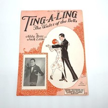 Vintage Sheet Music 1926 Ting A Ling The Waltz Of The Bells Voice Piano Ukulele - £11.21 GBP