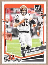 2023 Donruss #60 Logan Wilson Cincinnati Bengals - £1.55 GBP