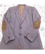 Circle S Ranch sz 42R jacket blazer Sportcoat Plaid brown western Elbow ... - $1,019.07 MXN