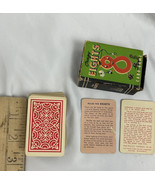Vintage Miniature Crazy Eights 8 Card Game  1950s Whitman No.4119 10 COM... - $19.17 CAD