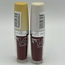 2 Maybelline superstay 14Hr Lipstick Enduring Ruby #070 - £12.62 GBP