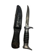 Vintage Edge Brand 487 Fighting Knife w Sheath Solingen Western Germany ... - $538.34 MXN