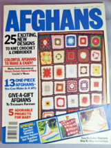 Afghans 25 Exciting New Designs to Knit, Crochet &amp; Embroider - Spring 1981 - £9.35 GBP